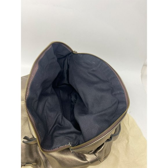 Attilio Giusti Leombruni bag Bronze Metallic Gold Leather Handbag AGL - Picture 15 of 16